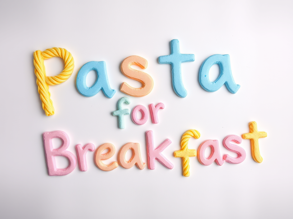 #PastaForBreakfast: SOS over Gemelli w/eggs