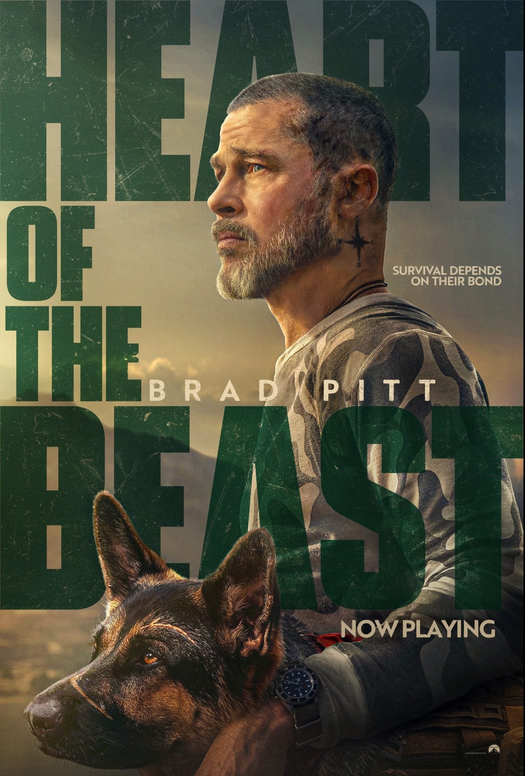 movie poster of Heart of the Beast